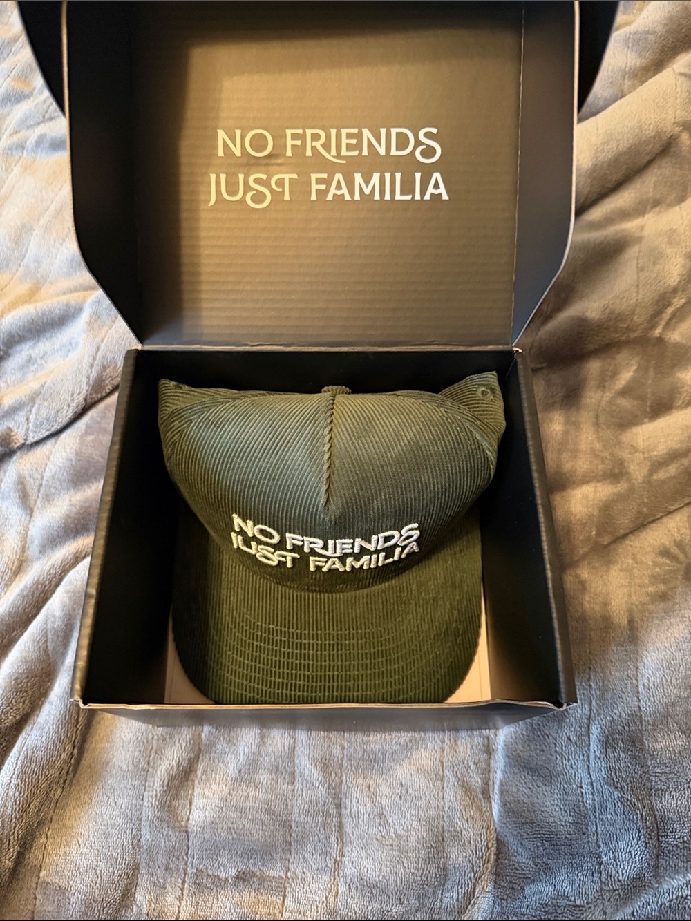 Patrón x Les Patrons Green Corduroy Cap - Picture 4 of 6